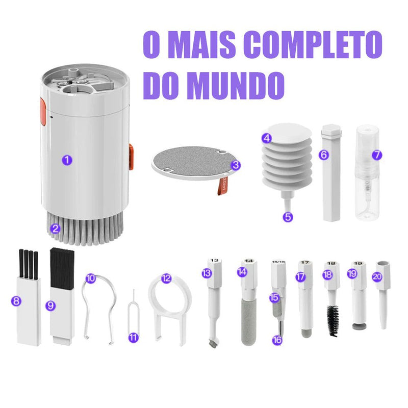CLEAN MAX PRO - Limpeza Completa 20 em 1
